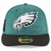 Men's Philadelphia Eagles New Era Midnight Green/Black 2018 NFL Sideline Home Official Low Profile 59FIFTY Fitted Hat 3058481